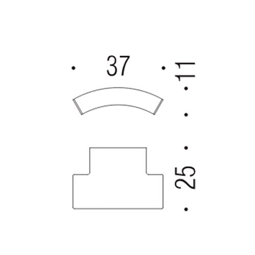 Ручка меблева COLOMBO Design Formae F521 хром - Фото №3