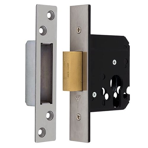 Механізм замка MUL-T-LOCK 731 (BS45мм) матовий хром - Фото №1