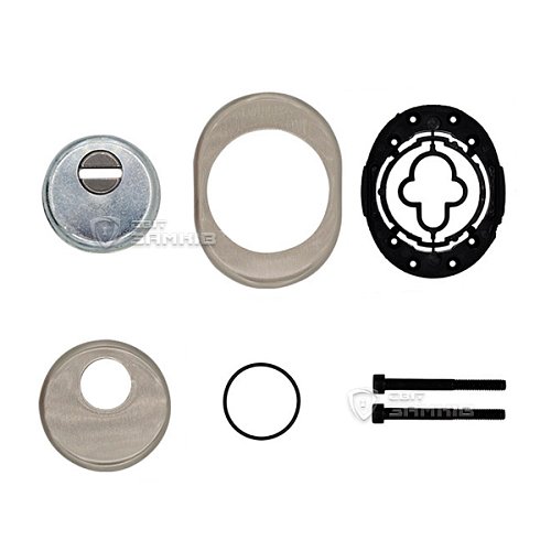 Протектор AZZI FAUSTO F23 42 мм нікель сатин - Фото №4