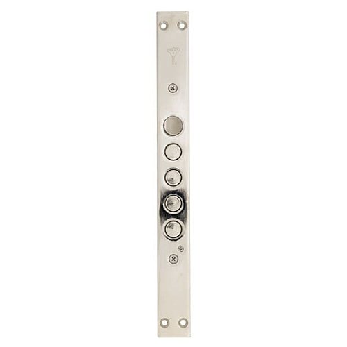 Механізм замка MUL-T-LOCK CEC10328 (BS65*85мм) хром полірований без зв.планки - Фото №4