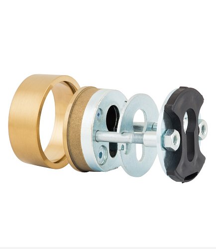 Протектор ROSTEX Rotondum R3/S (38-45мм) титан PVD матовий - Фото №4