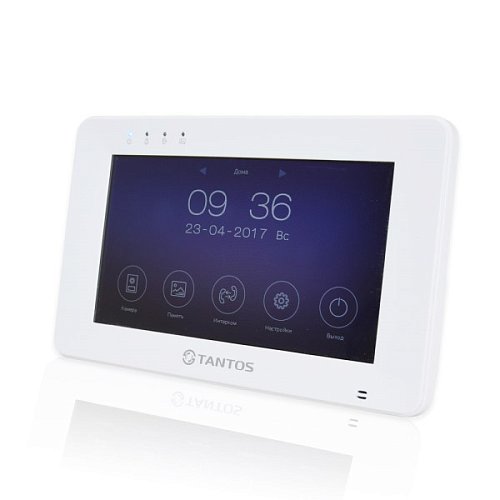 Відеодомофон TANTOS Rocky 7" Wi-Fi white - Фото №1