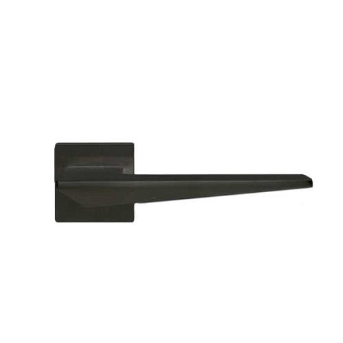 Ручки на розеті RDA Prizma (WC49-RY49) тонка розета чорний - Фото №2
