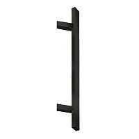 Ручка скоба ZENK METAL Bergama 1200/500.45 (внутрішня) труба 40*20 чорна