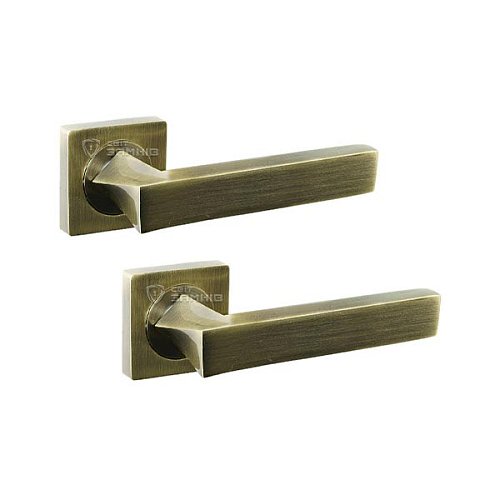 Ручки на розеті KEDR R08.157-AL AB бронза - Фото №1