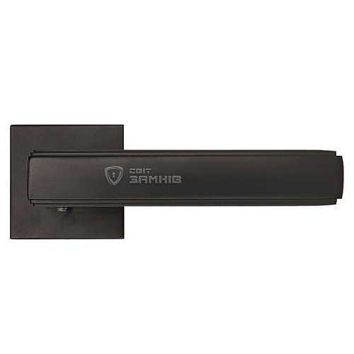 Ручки на розеті GENRICH R77.215 MBP чорний матовий - Фото №2