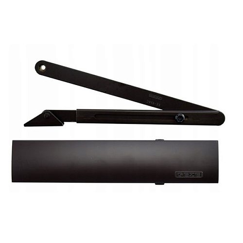 Дотягувач GEZE TS 4000 STD до 120кг FIRE Чорний - Фото №2