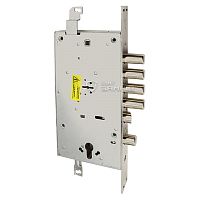 Механізм замка MUL-T-LOCK Matrix DFM30328M Двосистемний (BS65*85мм) хром полірований без зв.планки