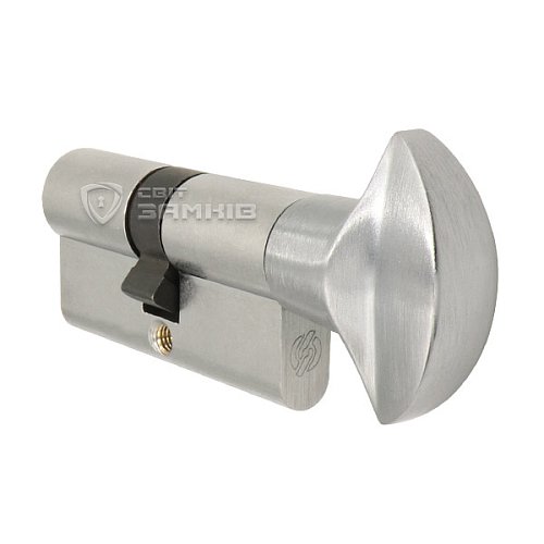 Циліндр SECUREMME K2 100T (50*50T) матовий хром - Фото №2