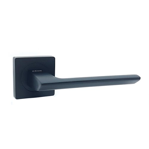 Ручки на розеті KEDR R06.148-АL black mat чорний матовий - Фото №2