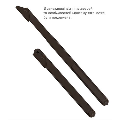 Тяга ABLOY DC197 стандартна Коричневий - Фото №3