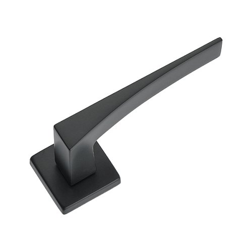 Ручки на розеті SICMA H5 Nero Opaco чорний матовий - Фото №4
