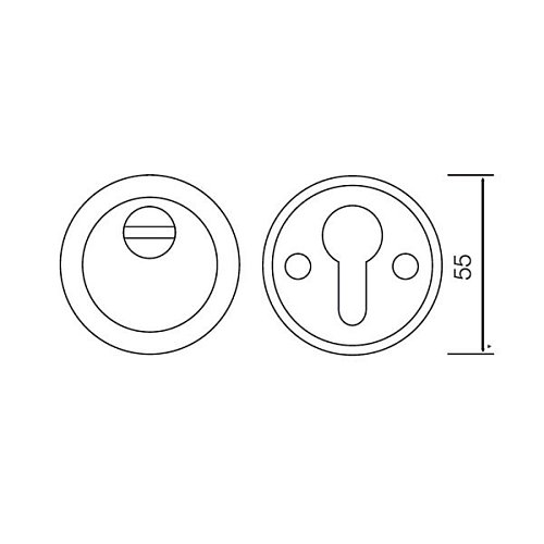 Протектор SIBA S400 AB антична бронза - Фото №2