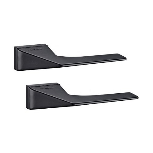 Ручки на розеті ORO/ORO Ace (24E-15E) Black чорний матовий - Фото №1