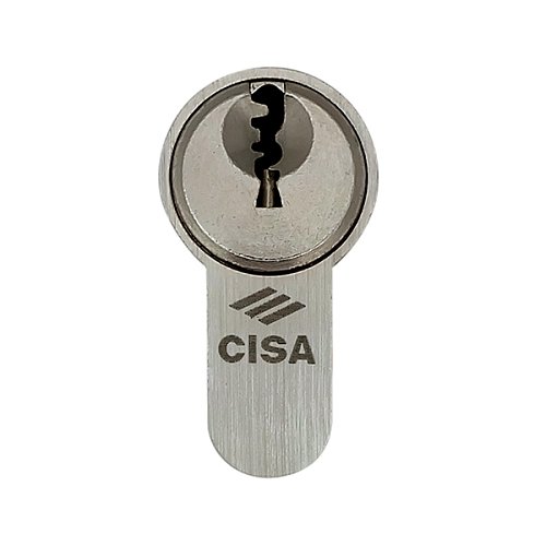 Циліндр CISA C3000 90 (45*45) нікель матовий 3 ключі - Фото №4