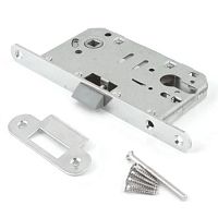 Механізм замка APECS 5300-P PZ (BS50*85мм) пласт.язичок S сатин