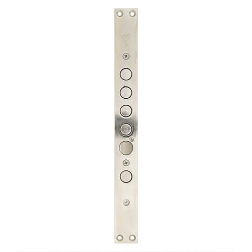 Механізм замка MUL-T-LOCK CEM30328 Двосистемний (BS65*85мм) хром полірований  без зв.планки - Фото №5