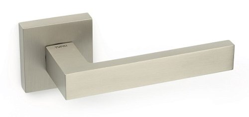 Ручки на розеті TUPAI Square 2275 Q (801-1999) нікель матовий - Фото №2