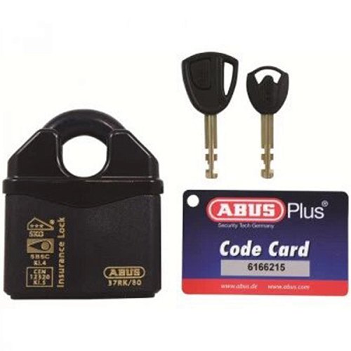 Замок навісний ABUS Granit 37RK/80 підвищена секретність (2 ключа) - Фото №4