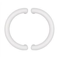 Ручки скоби OZEN Half Moon AA-254-90° L:214 X:196 W:26mm білий (комплект)