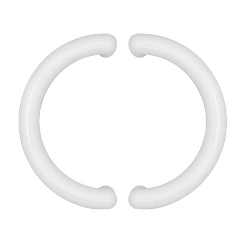Ручки скоби OZEN Half Moon AA-254-90° L:214 X:196 W:26mm білий (комплект) - Фото №1