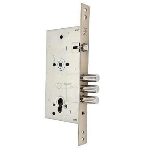 Механізм замка MOTTURA DP58171000 (BS60*85мм) нікель матовий - Фото №1