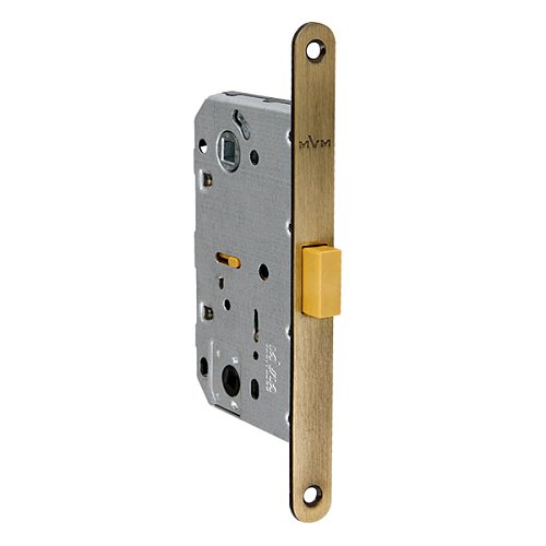 Механізм замка MVM MG-2056 WC (BS50*96мм) магнітний AB стара бронза - Фото №1