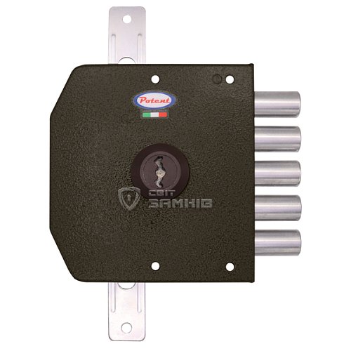 Замок накладний POTENT 500 (BS60мм) лівий 3 ключа - Фото №2