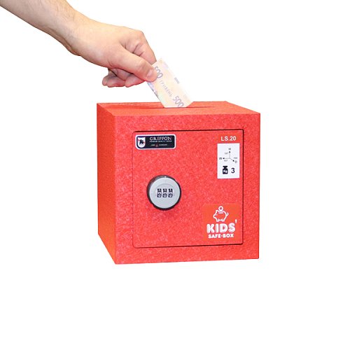 Сейф дитячий GRIFFON LS.20.C KIDS RED - Фото №1