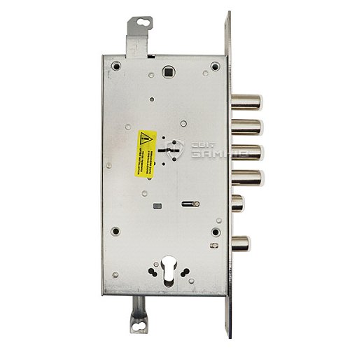 Механізм замка MUL-T-LOCK Matrix DFM30328M Двосистемний (BS65*85мм) хром полірований без зв.планки - Фото №2