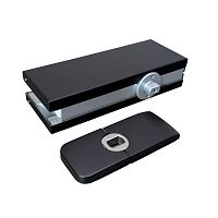 Завіс барний GLASS-M-TECH GM-005 з дотягуванням Black чорний