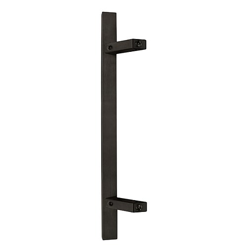 Ручки скоби ABARO Sydney 45° L:400 X:200 W:40*20mm SS 304 чорний RAL 9005 (комплект) - Фото №5