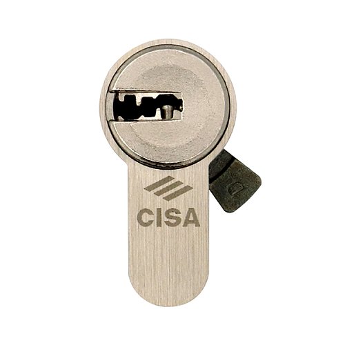 Циліндр половинка CISA Astral Tekno PRO 40 (30*10) нікель матовий 5 ключів - Фото №4