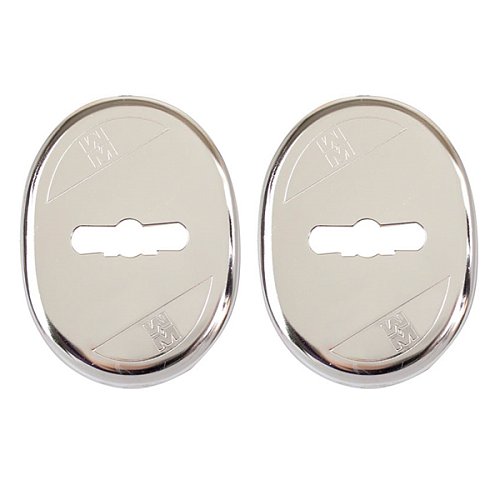 Накладки сувальдні MOTTURA 95323+95324 хром - Фото №1