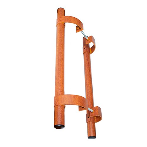 Ручки скоби офісні ОКТАВА ПЛАСТ Прямі 500мм (комплект) золотий дуб