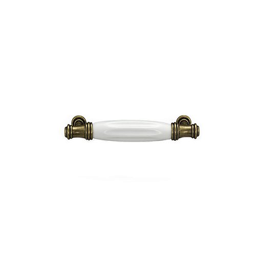 Ручка меблева MVM D-1018 92 мм MAB матова антична бронза - Фото №1