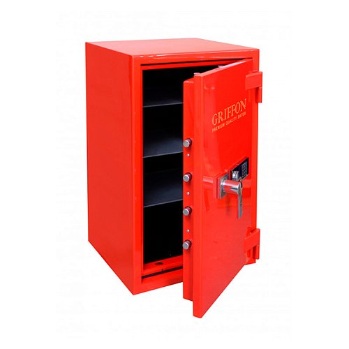 Сейф зламостійкий GRIFFON CLE III.95.E COMBI GLOSS RED - Фото №2