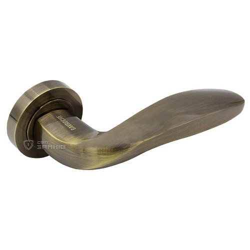 Ручки на розеті GAVROCHE Argentum Ag-Z2 AB бронза - Фото №2