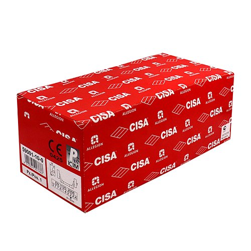 Механізм антипаніки CISA Fast Push 59001.10 накладний з язичком чорний - Фото №13