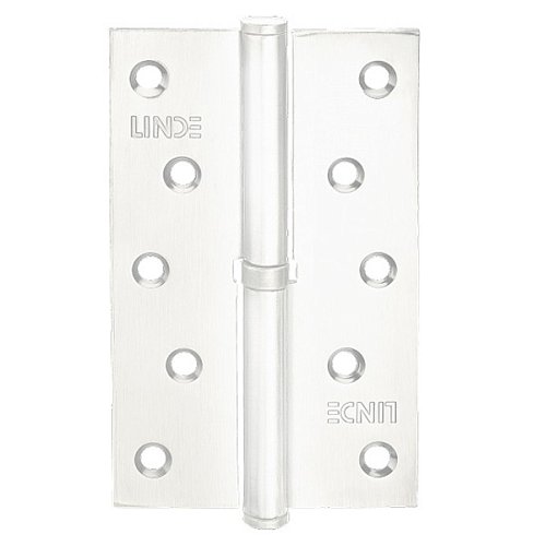 Завіс LINDE H-120 125*75 мм - L White лівий білий - Фото №1