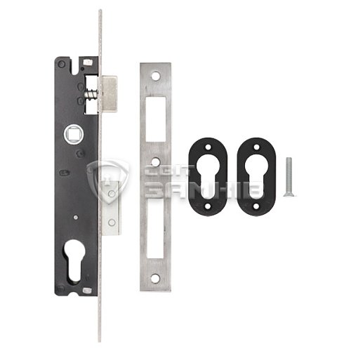 Механізм замка SANTOS 726 (BS20*85мм, 22мм) матовий хром - Фото №4