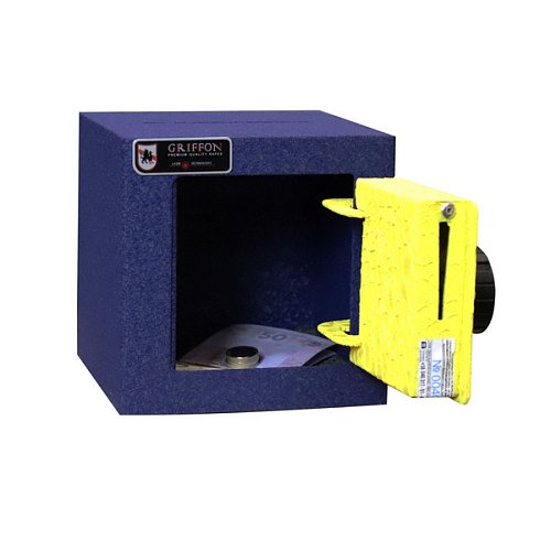 Сейф дитячий GRIFFON LS.15.C YELLOW-BLUE - Фото №4