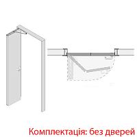 Розсувна система Compack Living 90° A80 на 2 полотна до 50 кг права