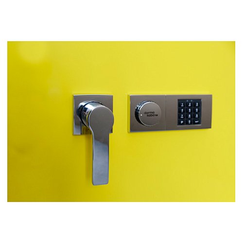 Сейф зламостійкий GRIFFON CLE III.80.E COMBI GLOSS YELLOW - Фото №7