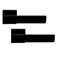 Ручки на розеті FIMET Prima 132C (201) NM матовий чорний