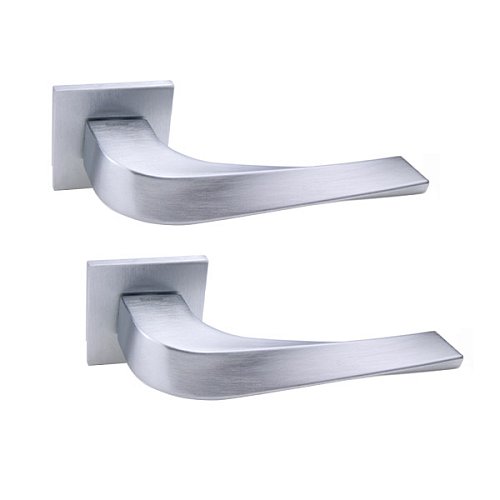 Ручки на розеті FORME Idea 338Q/Slim C02 хром матовий - Фото №1