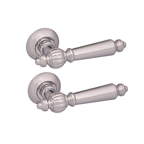 Ручки на розеті GAVROCHE Rhodium AL-A5 CP/CP хром/хром - Фото №1