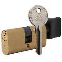 Циліндр CISA Oval 08230 56T (28*28T) овальний для електромех. замків