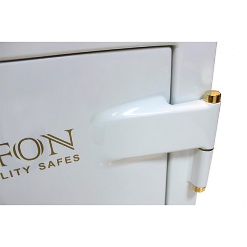 Сейф вогнезламостійкий GRIFFON CLE II.90.E WHITE GOLD - Фото №6