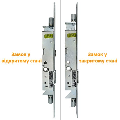 Механізм замка антипаніка CISA Sicur Panic 43690.30 (BS30мм) для пасивної стулки дверей - Фото №9